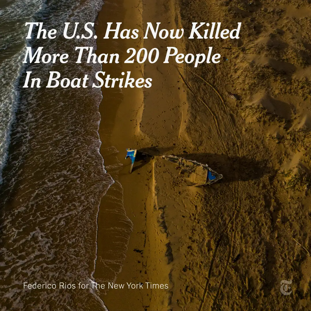 The U.S. military has killed more than 200 people in bombing attacks on boats it accuses of smuggli…