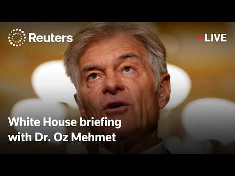 LIVE: White House briefing with Dr. Oz Mehmet