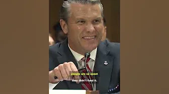 Hegseth pressed about request for more funds on war Trump says 'he already won'